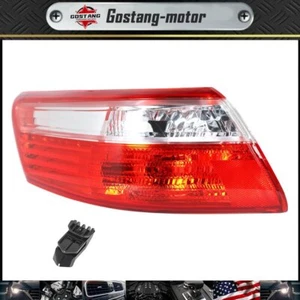 Outer Red Clear Tail Light Assembly Left Driver Side For Toyota Camry 2007-2009 - Picture 1 of 9
