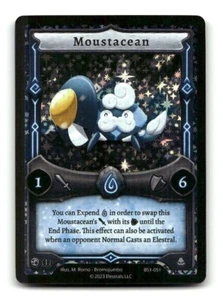 Elestrals Base Set Trading Card Game #BS1-051 Moustacean Holo - Bild 1 von 4