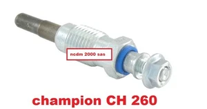 CANDELA CANDELETTA CHAMPION DIESEL CH 260 PIAGGIO APE CAR - MAX DIESEL 420 - Imagen 1 de 1