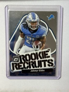 *JAHMYR GIBBS* 2023 Panini Donruss Optic Rookie Recruits #8 - Bild 1 von 2