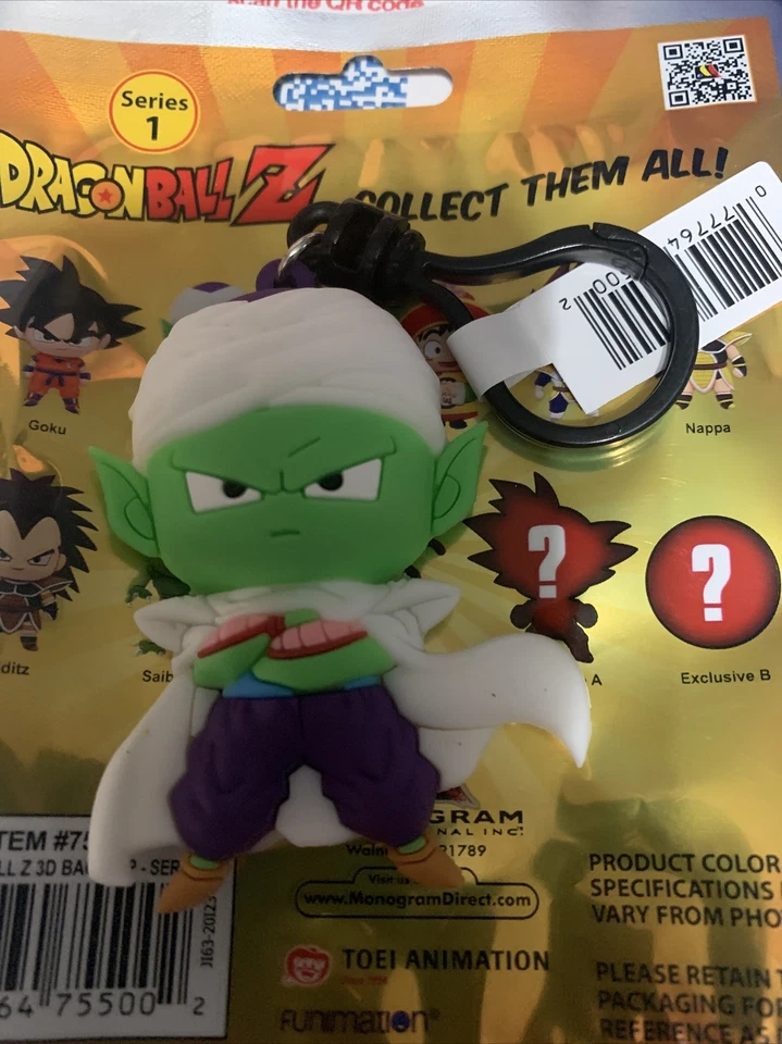 Monograma Figura Dragon Ball Z Serie 1 Exclusivo Piccolo Clip Llavero Foto 1 de 1