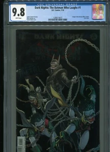 Dark Nights: The Batman Who Laughs #1 CGC 9.8 WP (Foil cover) - Picture 1 of 3