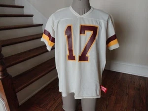Camiseta deportiva de colección de los 80 Rawlings Washington Commanders #17 Doug Williams pantalla se adapta a L - Imagen 1 de 7
