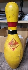 VINTAGE VULCAN BOWLING PIN Permit #19 AMERICAN BOWLING CONGRESS APPROVED - Picture 1 of 3