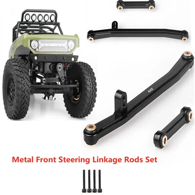 For Axial SCX24 90081 RC Crawler Front Upgrade Steering Linkage Steering Rods - Image 1 of 4