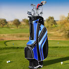 Golf Ständertasche Golftasche Premium Golfschlägertasche tragbar Getränkekühler
