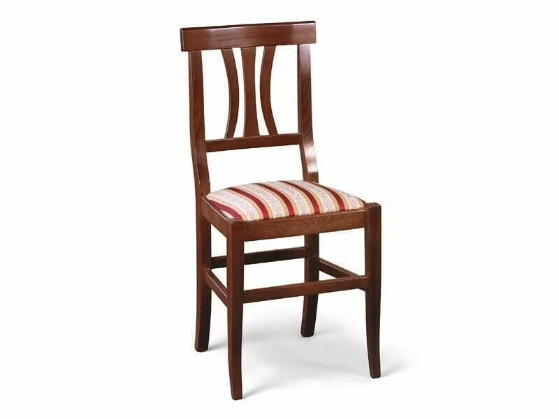 SEDIA IN LEGNO IMBOTTITA ARTE POVERA -ORDINE MINIMO 2 PEZZI