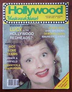 Hollywood Magazine LUCILLE BALL Cover CLARA BOW Redheads - Picture 1 of 6