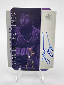 1998-1999 UD Sign Of The Times Robert Traylor (RC) Hand Signed Autograph - Picture 1 of 2