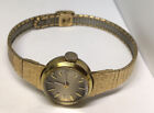 Vintage Jules Jurgensen Gold Color Womens Round Mechanical Watch Working