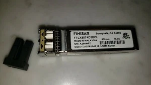 FTLX8574D3BCL FINISAR 10GBase-SR 850nm Multimode SW 400m SFP+ Transceiver - Picture 1 of 5