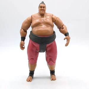 2004 WWE Classic Superstars Series 4 Yokozuna Figur Jakks Pacific Red Trunks - Bild 1 von 6