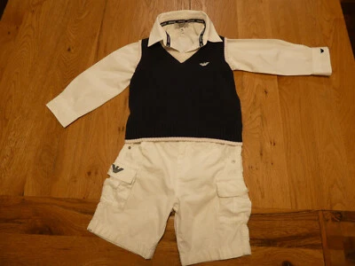 Armani Baby, set cerimonia, 18 mesi, usato solo per una cerimonia, immacolato - Immagine 1 di 4