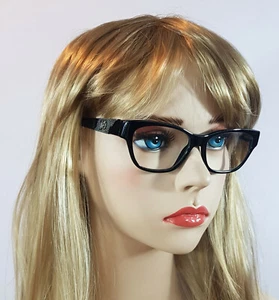 JOHN GALLIANO Eyeglasses Black Frames Rectangle Style Metal JG 5049 Women Unisex - Picture 1 of 11