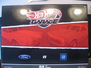 New Sealed Hot Wheels Hot Wheels Garage Ford Vs. GM 20 Car Set - Picture 1 of 14
