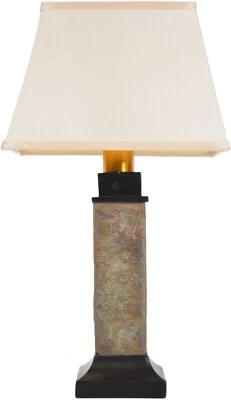 Torch Light ~ Slate Wireless Table Lamp 23''  ~  Indoor Outdoor  # ST913B - Image 1 of 4