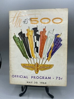 1964 Indianapolis 500 race program The 48th Indy 500 - Image 1 of 4
