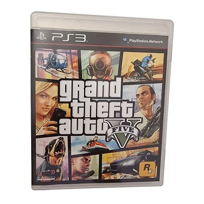 Grand Theft Auto V Chinese GTA 5 Sony PlayStation 3 2013 PS3 Region 3 - Image 1 of 4