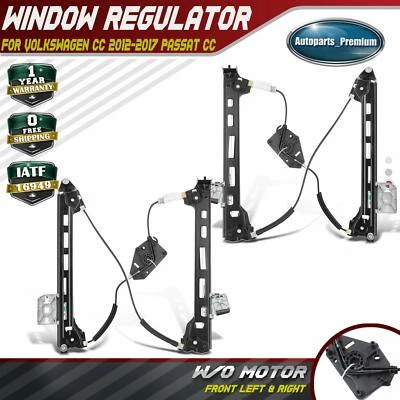 Regulador de ventana eléctrica para Volkswagen CC 12-17 Passat CC 09-12 delantero izquierdo y derecho Foto 1 de 4
