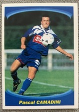 PANINI SUPERFOOT sticker 1997-98 / n* 95 / PASCAL CAMADINI / SC Bastia