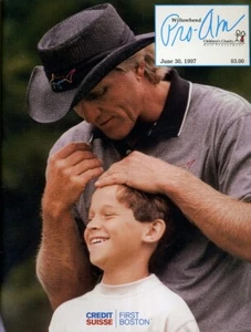 GREG NORMAN Willowbend Pro-Am Children's Chairty Golf Tournament Program 1997 - Picture 1 of 1