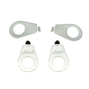 4pcs Chrome LP Guitar Knobs Pointer Plate Knob Indicator for Epiphone Les Paul - Picture 1 of 4