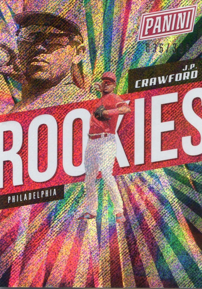 2018 PANINI NATIONAL CONVENTION SILVER PACK ROOKIE RC JP J.P. CRAWFORD 113 #/399 - Image 1 of 1