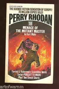 65988 MENACE OF THE MUTANT MASTER- Perry Rhodan # 18  ACE single SF, 1st  SB VG - Bild 1 von 2