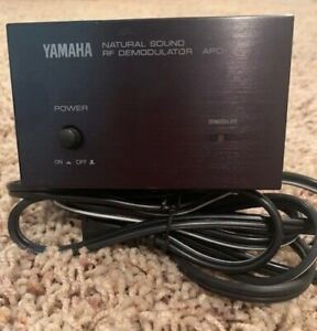 Yamaha APD-1 Natural Sound RF Demodulator for Laserdisc Player w/Manual