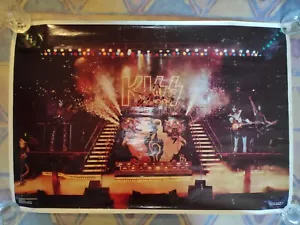 Kiss Alive II Stage Set Poster - 860mm x 580mm - 1977 - Aucoin - Picture 1 of 4