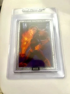 Marvel Masterpieces Nahuel Grego Silver Framed Husk 9/10 - Picture 1 of 2