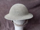 WWII British Army, MK II Combat Helmet, Dated 1937, Original WW2 Paint, Complete