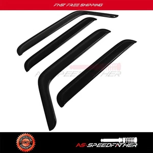 Deflector de ventana parasol protector de lluvia Somke para Jeep Wrangler 2007-2018 negro - Imagen 1 de 9