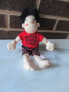 Papel Label Puppe 9 Zoll groß Plüsch - sexiester Liebhaber der Welt abnehmbare Kleidung - Bild 1 von 4