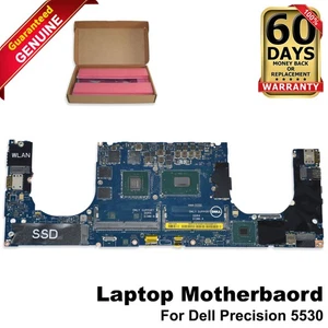 Dell Precision 5530 Motherboard Xeon E-2176M Quadro P2000 GPU LA-G341P 8MMNW - Picture 1 of 5