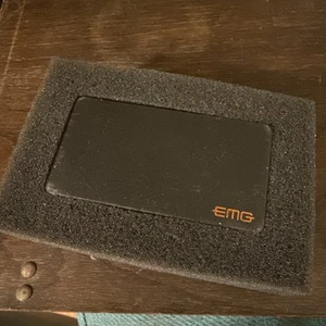EMG 81TW Split Coil Humbucker Aktiv Gitarre Tonabnehmer Gebürstet Schwarz 81 tw - Bild 1 von 4