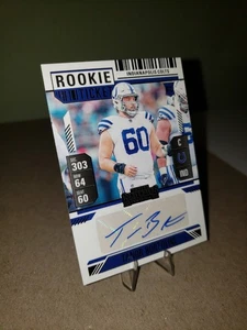 TANOR BORTOLINI 2024 Panini Contenders Rookie Ticket Signed Autograph Auto COLTS - Bild 1 von 5