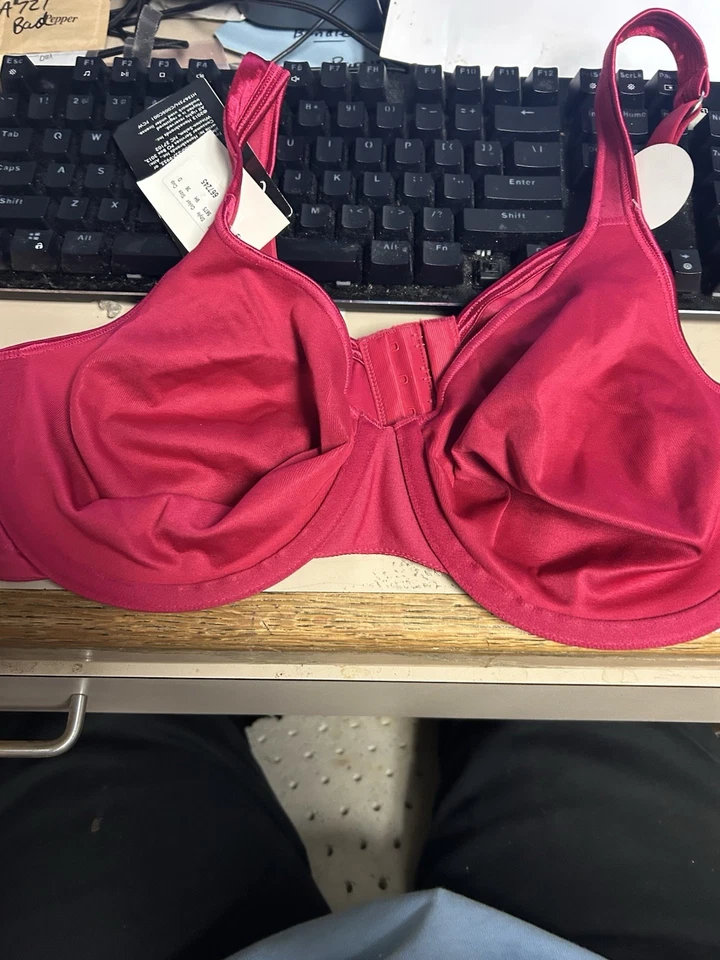 Sujetador Playtex Secrets Sensacionalmente Elegante 36D Rojo Con Aros 5675-NUEVO CON ETIQUETAS Foto 1 de 1