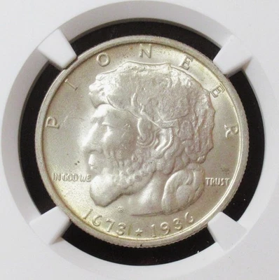 1936 50C Elgin MS66 NGC. Mintage 20,015 - Image 1 of 4