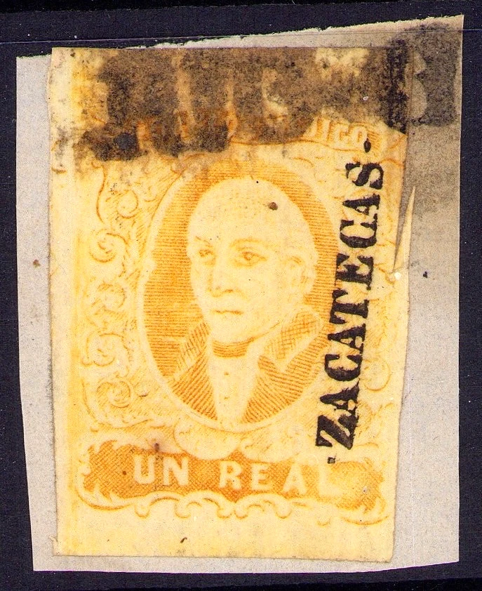 ei19 #2 1R Zacatecas / Río Grande Talla 1905A 30pts En PC est $20-40 F-VF Foto 1 de 1