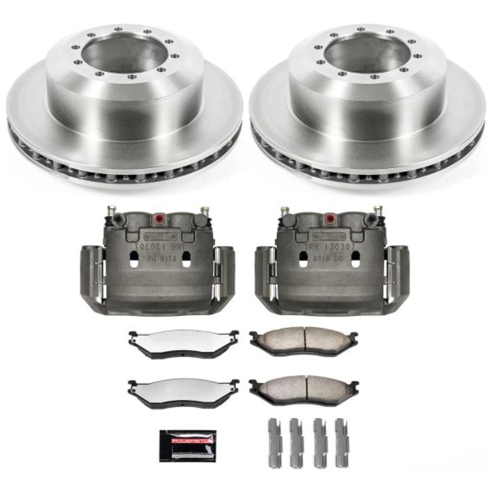 MDCK5184 Kit de frenos Powerstop con pinzas juego de 2 ruedas trasero para camioneta F450 F550 Foto 1 de 4