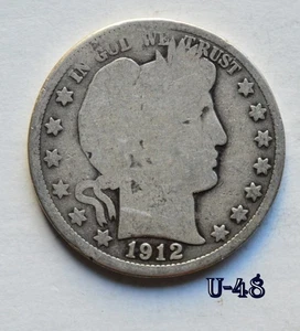50 centavos de plata de Estados Unidos 1912 (U-48) - Imagen 1 de 2