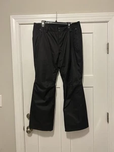 The North Face Insulated Ski Snow Pants Hyvent Black Snow Women’s Size XL Pocket - Picture 1 of 12