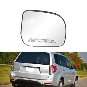 Right Front Rearview Mirror Glass Heated 91039SC000 For Subaru Forester 2009-13 - Picture 1 of 9