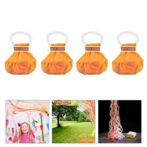 4 Pcs Hand Throwing Ribbons Party Paper Streamers Staff Confetti - Picture 1 of 10