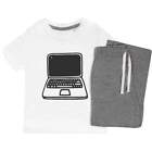 'Laptop' Kids Nightwear / Pyjama Set (KP020885)