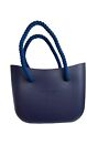 Moost Waterproof Navy Pink Bag Large Tote Handbag Rubber Retail $146