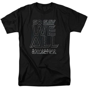 Battlestar Galactica "So Say We All" T-Shirt oder ärmelloses Tank - bis 6X - Bild 1 von 7