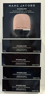 MARC JACOBS SHAMELESS 4X0.23OZ YOUTHFUL-LOOK 24H FOUNDATION TAN Y420 SEALED TUBE - Picture 1 of 6