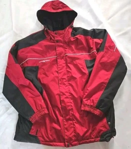 ZeroXsposur Coat Red Gorpcore Insulated Jacket Ski Fleece Lined Snowboarding XL - Picture 1 of 19